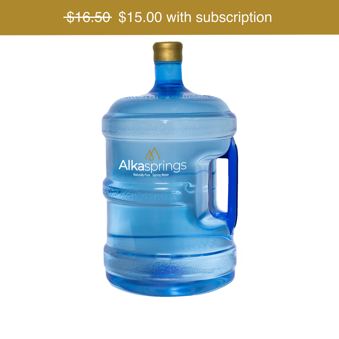 15.2L Pure Spring Water (min. 3 bottles)
