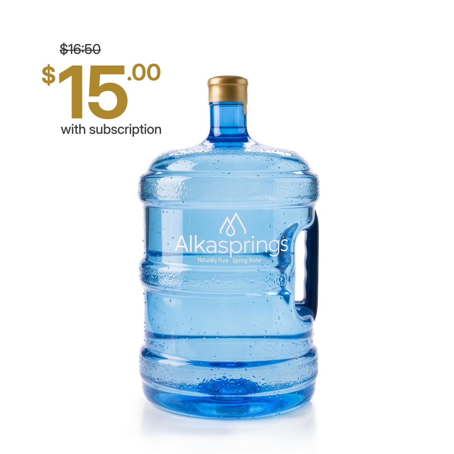 15.2L Pure Spring Water (min. 3 bottles)