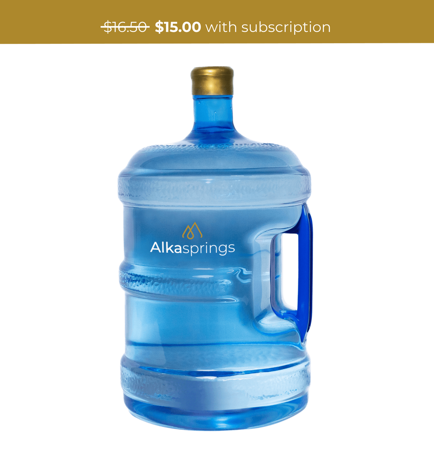 15.2L Pure Spring Water (min. 3 bottles)